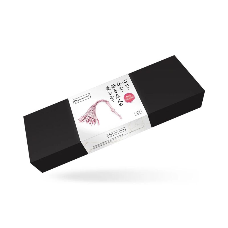 Флоггер Liebe Seele White & Pink Leather Whip