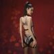 Сбруя со страпоном LOCKINK SEVANDA Queen Sheba Set with Pink Dildo