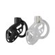 Клетка для пениса LOCKINK SEVANDA Plastic Penis Chastity Cage, черная, 3 кольца разных размеров