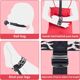 БДСМ-набор LOCKINK YEAHWOW Armbinder Restraint Set Black