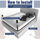 БДСМ-набор LOCKINK YEAHWOW Bed Restraint set