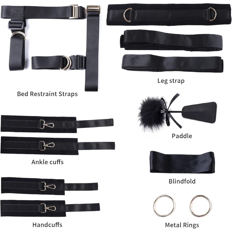 БДСМ-набор LOCKINK YEAHWOW Bed Restraint set