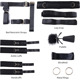 БДСМ-набор LOCKINK YEAHWOW Bed Restraint set