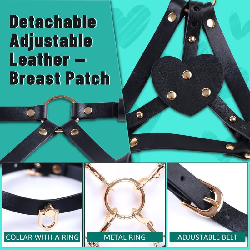 БДСМ-набор LOCKINK YEAHWOW Forced Nadu pose correction set