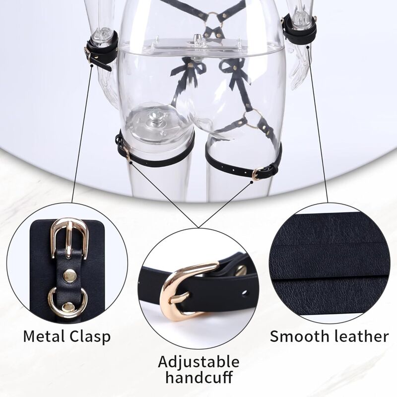 БДСМ-набор LOCKINK YEAHWOW Forced Nadu pose correction set