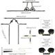 БДСМ-набор LOCKINK YEAHWOW Forced Nadu pose correction set