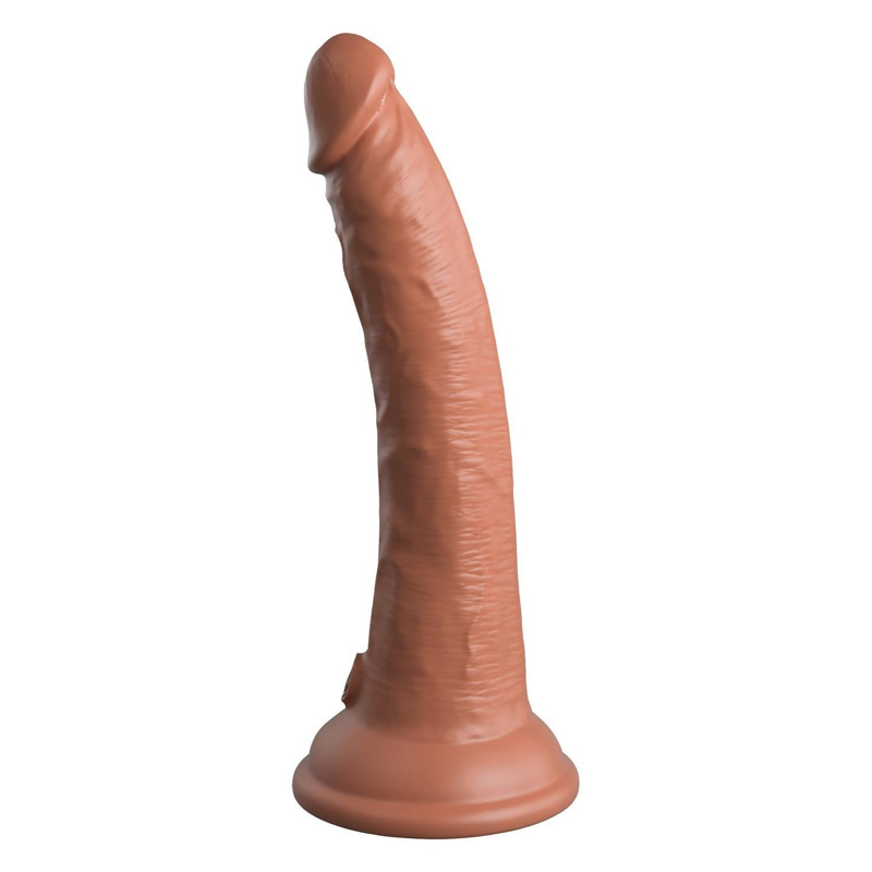 Страпон реалистичный Pipedream King Cock Elite двойной плотности, 20.5 см х 3.5 см