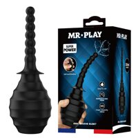 Анальный душ с гибким носиком Pretty Love MR PLAY в виде анального стимулятора, черный, 330 мл