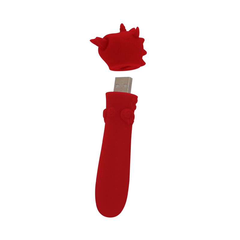Вибратор-единорожка Unihorn USB Bullet - Blaze Diablo вибропуля, USB зарядка