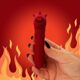 Вибратор-единорожка Unihorn USB Bullet - Blaze Diablo вибропуля, USB зарядка