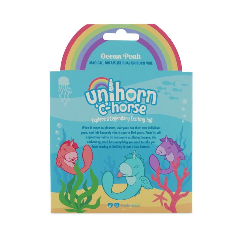 Вибратор-единорожка Unihorn - C Horse - Ocean Peak, вагинально-клиторальная стимуляция