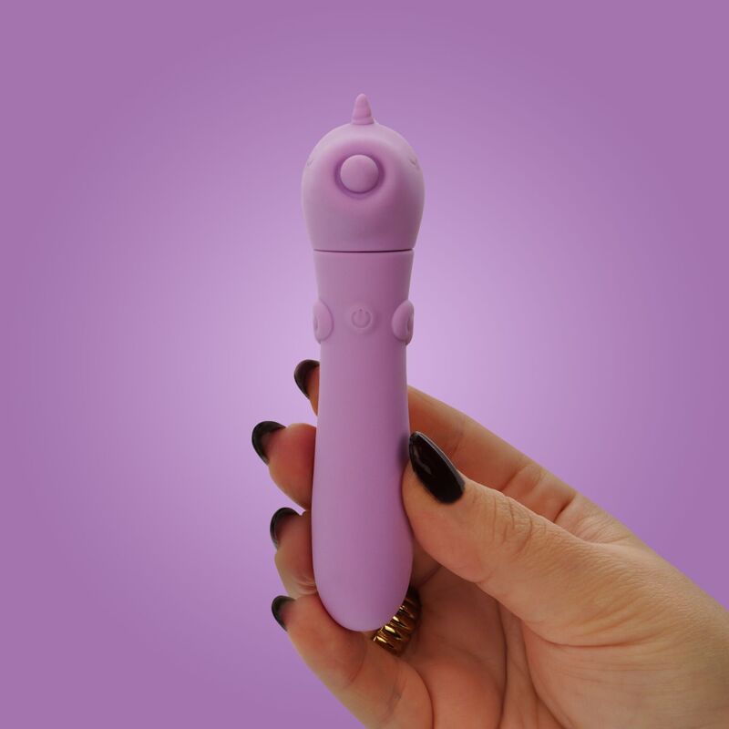 Вибратор-единорожка Unihorn USB Bullet - Karma Lilac, вибропуля, USB зарядка