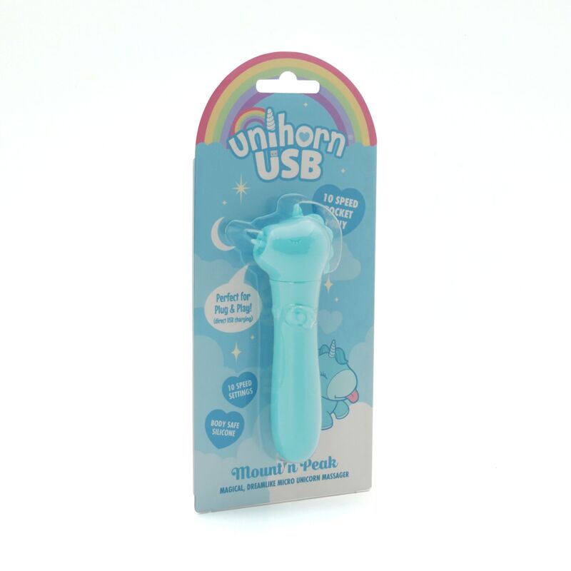 Вибратор-единорожка Unihorn USB Bullet - Mount'n Peak, вибропуля, USB зарядка