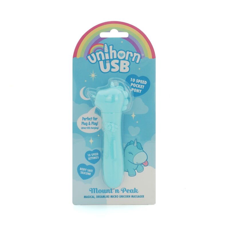 Вибратор-единорожка Unihorn USB Bullet - Mount'n Peak, вибропуля, USB зарядка