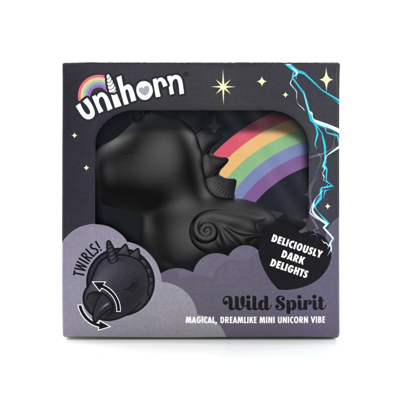 Вибратор-единорожка Unihorn - Wild Spirit, ласкающий язычок