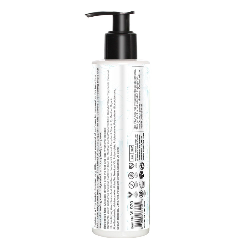 Лосьон для массажа ног и ступней Sensuva ELXYR Massage Lotion Peppermint (236 мл)