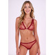 Комплект Passion BELISSANA SET burgundy L