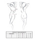 Боди Passion EVALIE BODY white M
