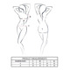 Боди Passion VELMORE BODY black M