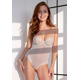 Боди Passion ZOVEL BODY light grey L