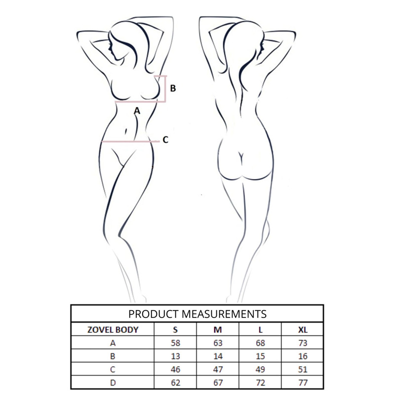 Боди Passion ZOVEL BODY light pink M
