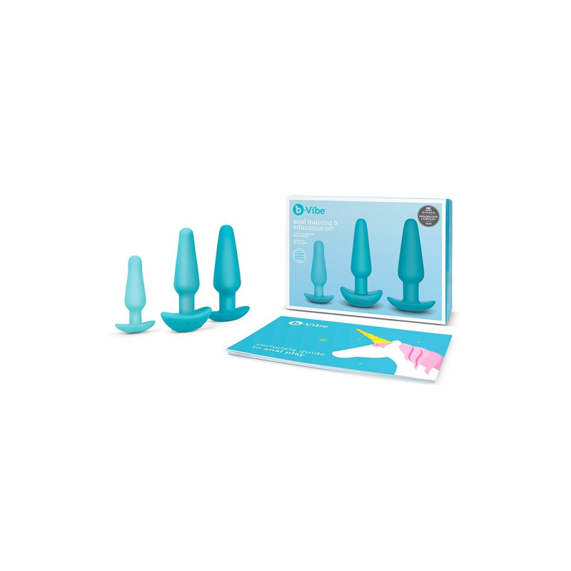 Набор для анального секса B-Vibe Anal Training 7 предметов, синий