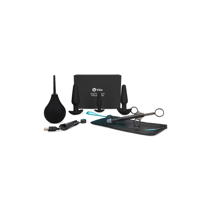 Набор для анального секса B-Vibe Anal Training 7 предметов, синий