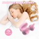 Мини-вибратор клиторальный Every Night Toys Doris в форме лисы светло-розовый, 10 режимов вибрации