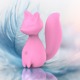 Мини-вибратор клиторальный Every Night Toys Doris в форме лисы светло-розовый, 10 режимов вибрации