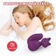 Мини-вибратор клиторальный Every Night Toys Doris в форме лисы фиолетовый, 10 режимов вибрации