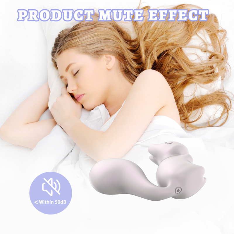 Мини-вибратор клиторальный Every Night Toys Debbie в форме белочки белый, 10 режимов вибрации