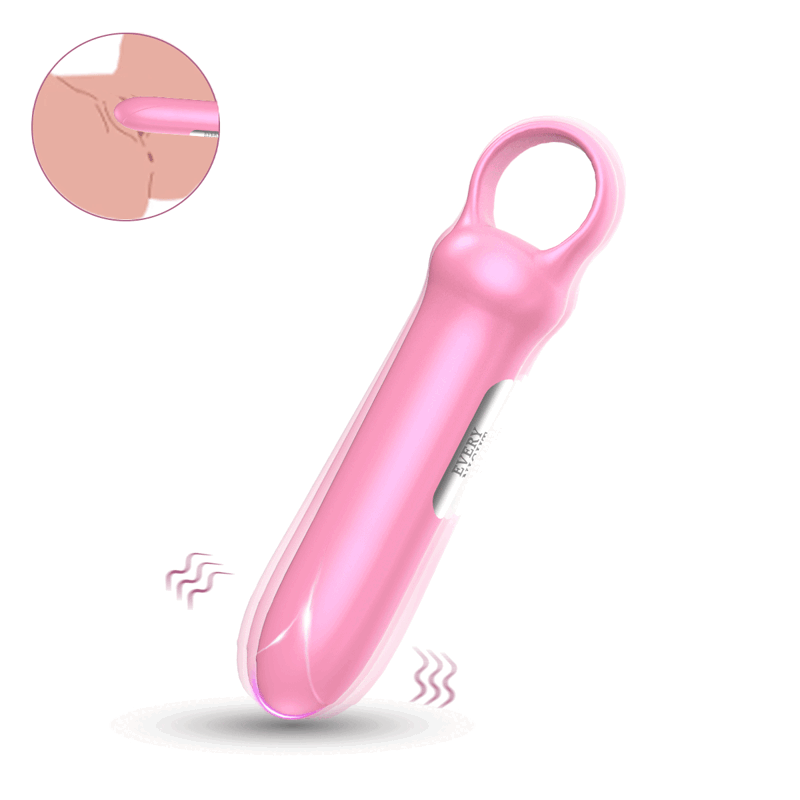 Мини-вибратор Every Night Toys Merry светло-розовый, 10 режимов вибрации