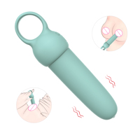 Міні-вібратор Every Night Toys Elliot світло-бірюзовий, 10 режимів вібрації Міні-вібратор Every Night Toys Elliot світло-бірюзовий, 10 режимів вібрації