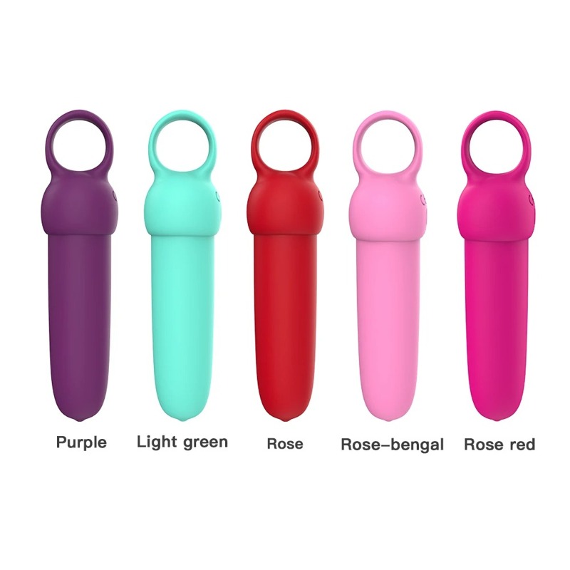 Мини-вибратор Every Night Toys Elliot светло-бирюзовый, 10 режимов вибрации