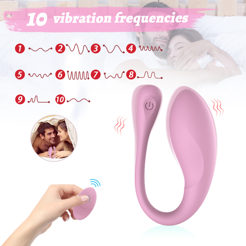 Виброяйцо Every Night Toys Isadora с дистанционным управлением, лавандовый, 10 режимов вибрации