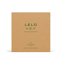 Презервативы LELO HEX Condoms Organic 36 Pack, тонкие и суперпрочные