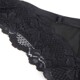 Трусики с кружевом сзади Star Night, чёрные, XS-S