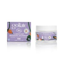 Массажное масло-лубрикант с ароматом и вкусом фундука Goliate Couple Gourmand Noisette 50 мл