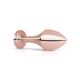 Анальная пробка Rosy Gold - Nouveau Butt Plug