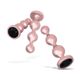Набор анальных игрушек Rosy Gold - Metal Butt Plug Set 3 Pieces