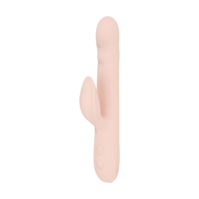 Вибратор-кролик Good Vibes Only - SHAI Thrusting Vibrator Soft Silicone - Pink