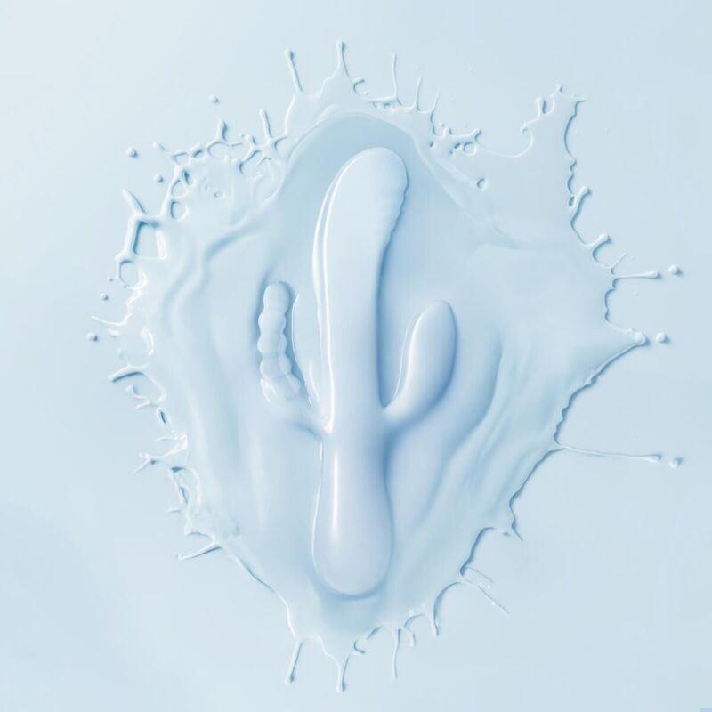 Вибратор-кролик Good Vibes Only - SAGE Triple Stimulation Vibe Soft Silicone - Blue