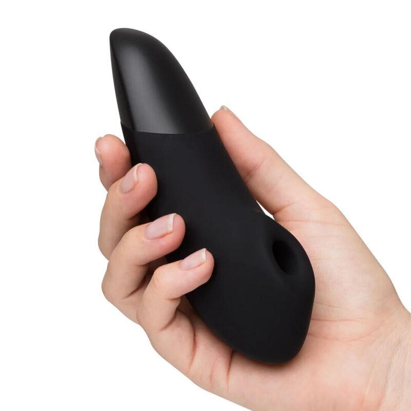 Вакуумный клиторальный стимулятор Womanizer Enhance Black (мятая упаковка!!!)