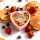 Массажная свеча с ароматом панкейка Candy Pancake в форме сердца, 70 мл