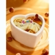 Массажная свеча с ароматом орехового крема Candy Nut Cream в форме сердца, 70 мл