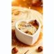 Массажная свеча с ароматом орехового крема Candy Nut Cream в форме сердца, 70 мл
