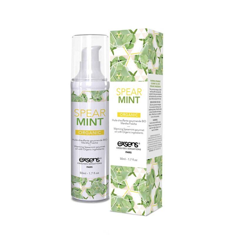 Распродажа!!! Массажное масло EXSENS Organic Spear Mint 50мл (срок 07.2026)