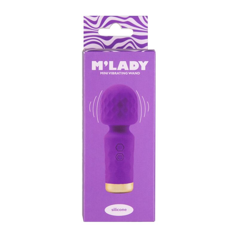 Вибромассажер M’Lady Mini Vibrating Wand Purple