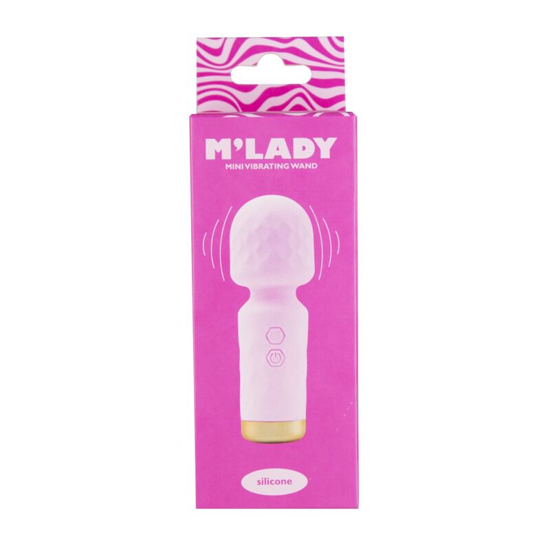 Вибромассажер M’Lady Mini Vibrating Wand Pink