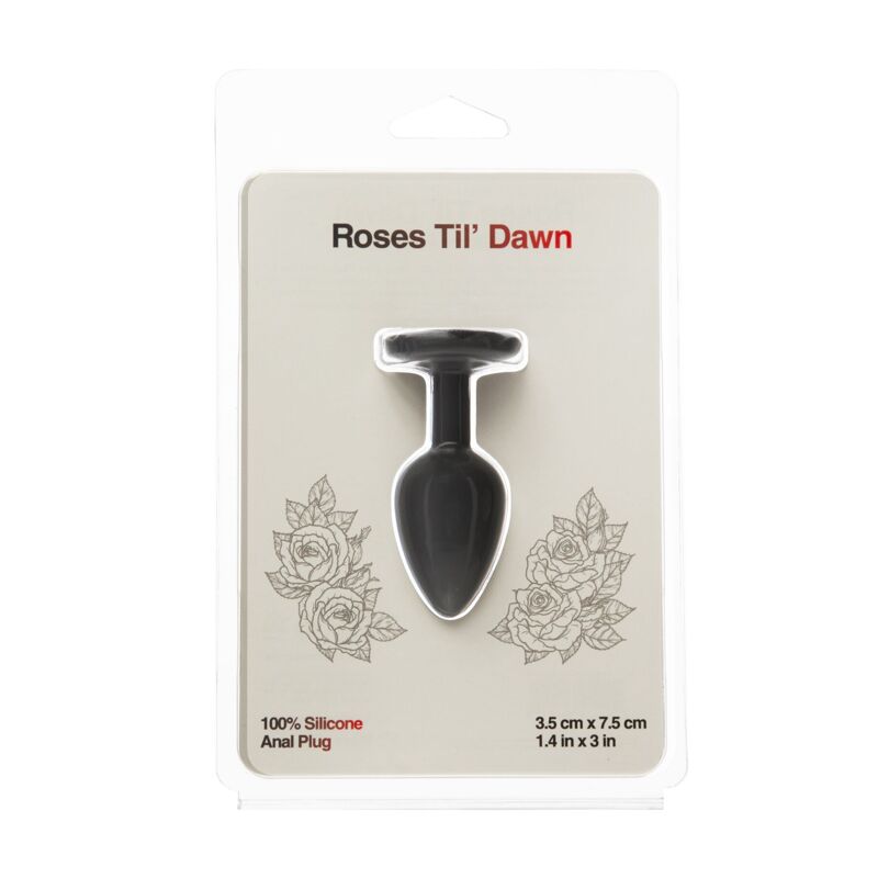 Анальная пробка BMS Roses Til’ Dawn Silicone Anal Plug Small